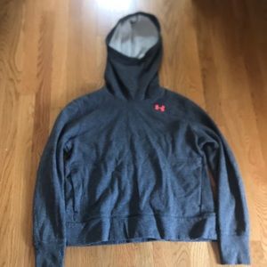 Gray under amour hoodie